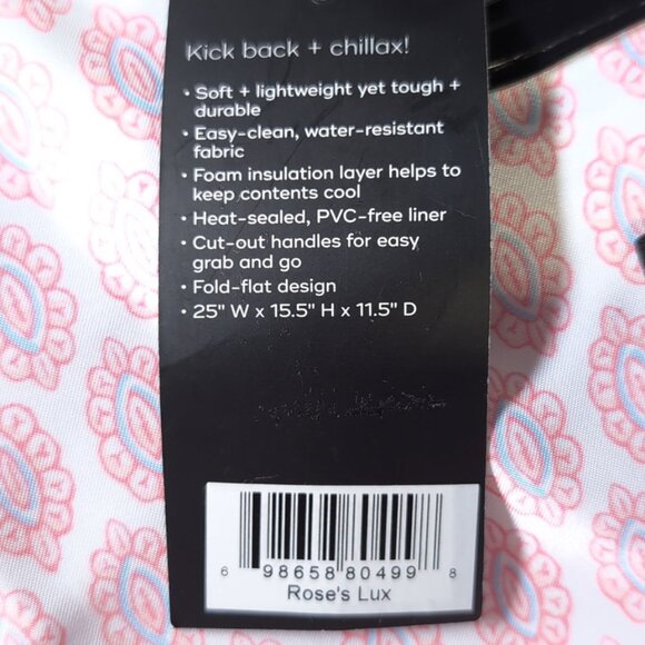 NEW Scout Roses Luxe Cooler Bag, Chill Bill Vol 1 Large 25" x 15.5" - Picture 4 of 7